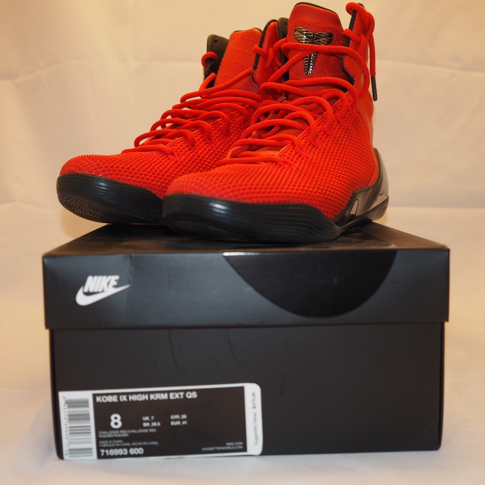 KOBE 9 HIGH KRM EXT QS "RED MAMBA"
